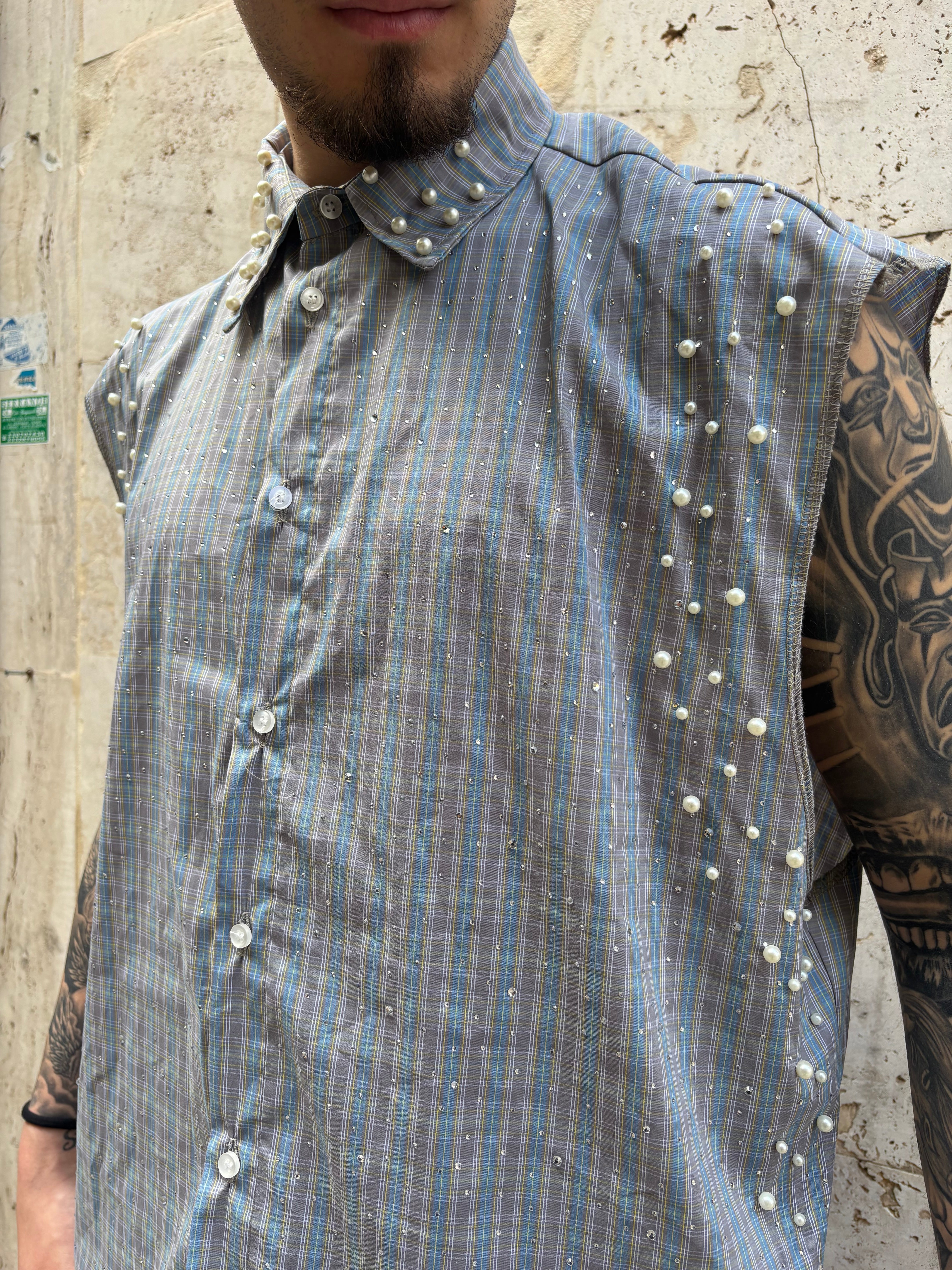 CAMICIA STRASS