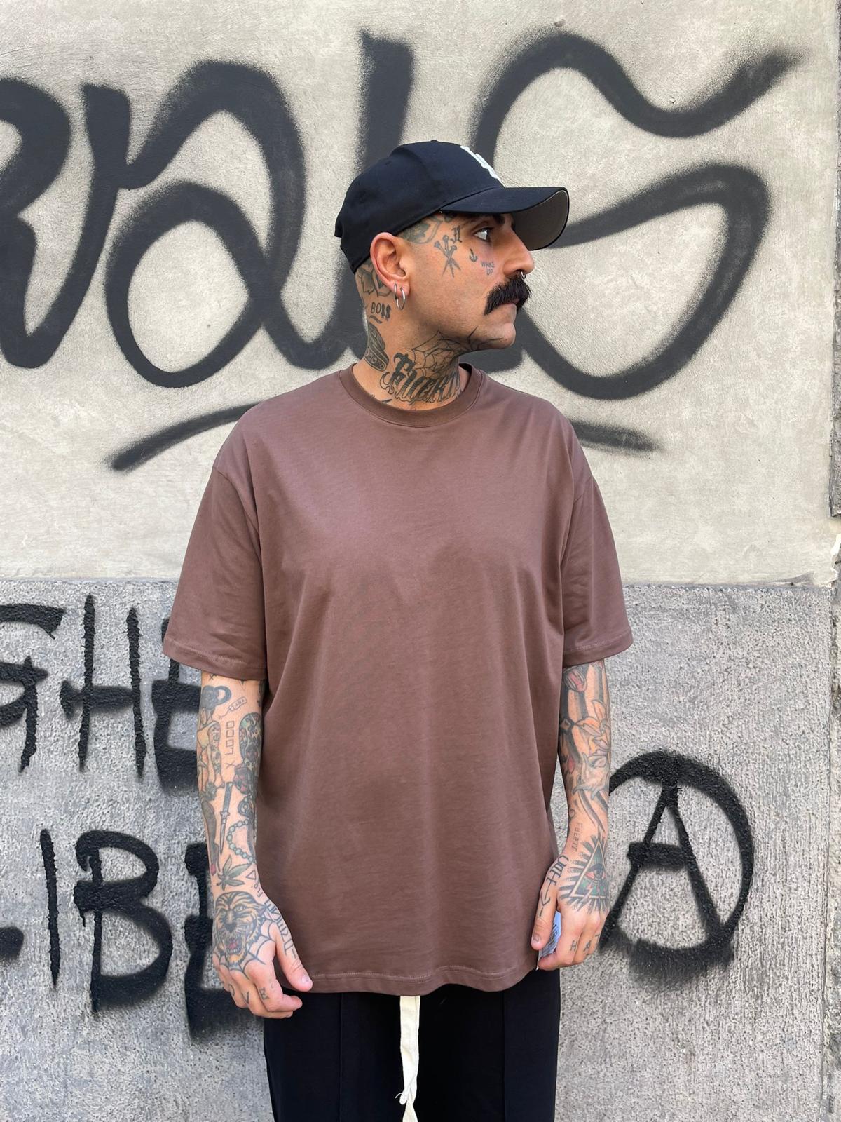 T-SHIRT GIROCOLLO COSTINA